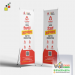 X Banner - Premium Adjustable Banner Stand |X-banner print
